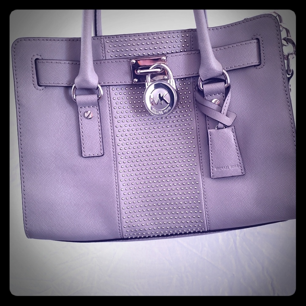 Michael Kors Grey Handbag